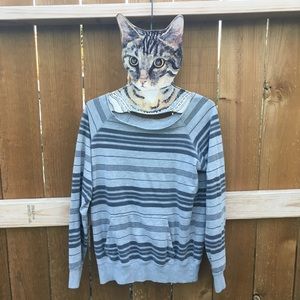 Lightweight Striped Pullover
